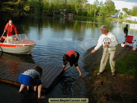 May 2001, at the Curtis Pond swimming area